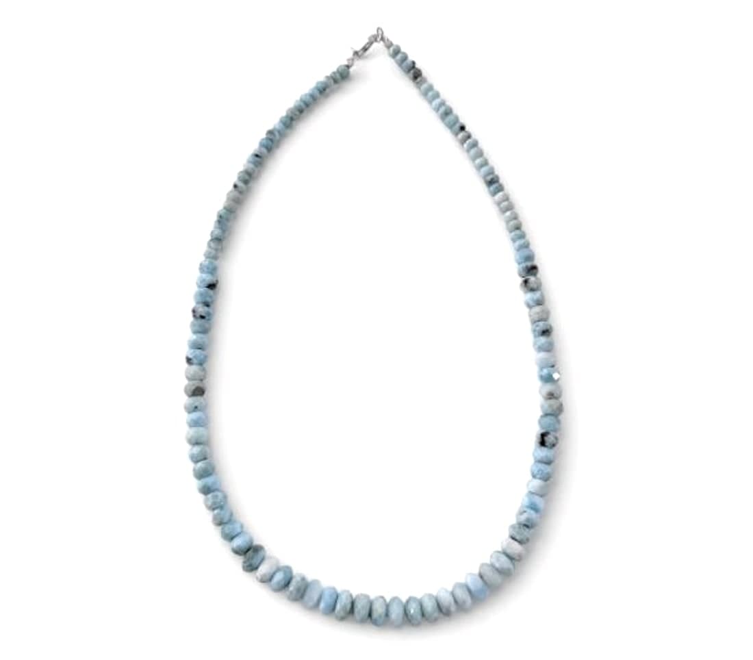 Cascading Larimar Necklace