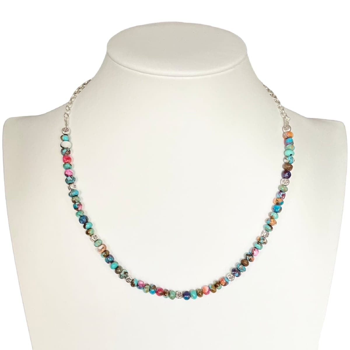 Colorful Kingman Turquoise Necklace
