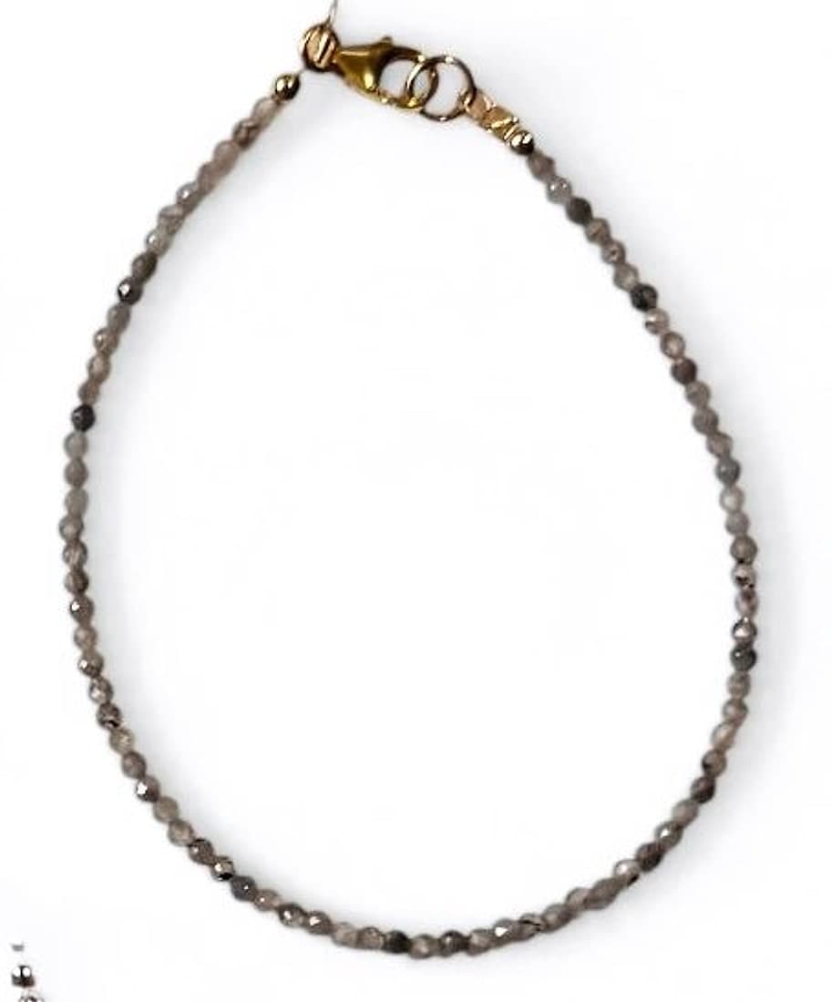Gray Zircon Bracelet