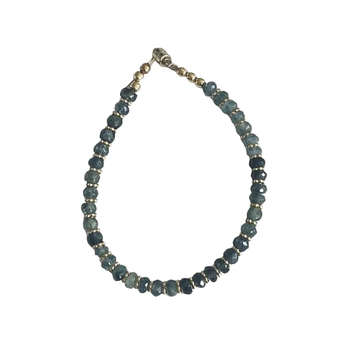 Serene Moss Aquamarine Bracelet