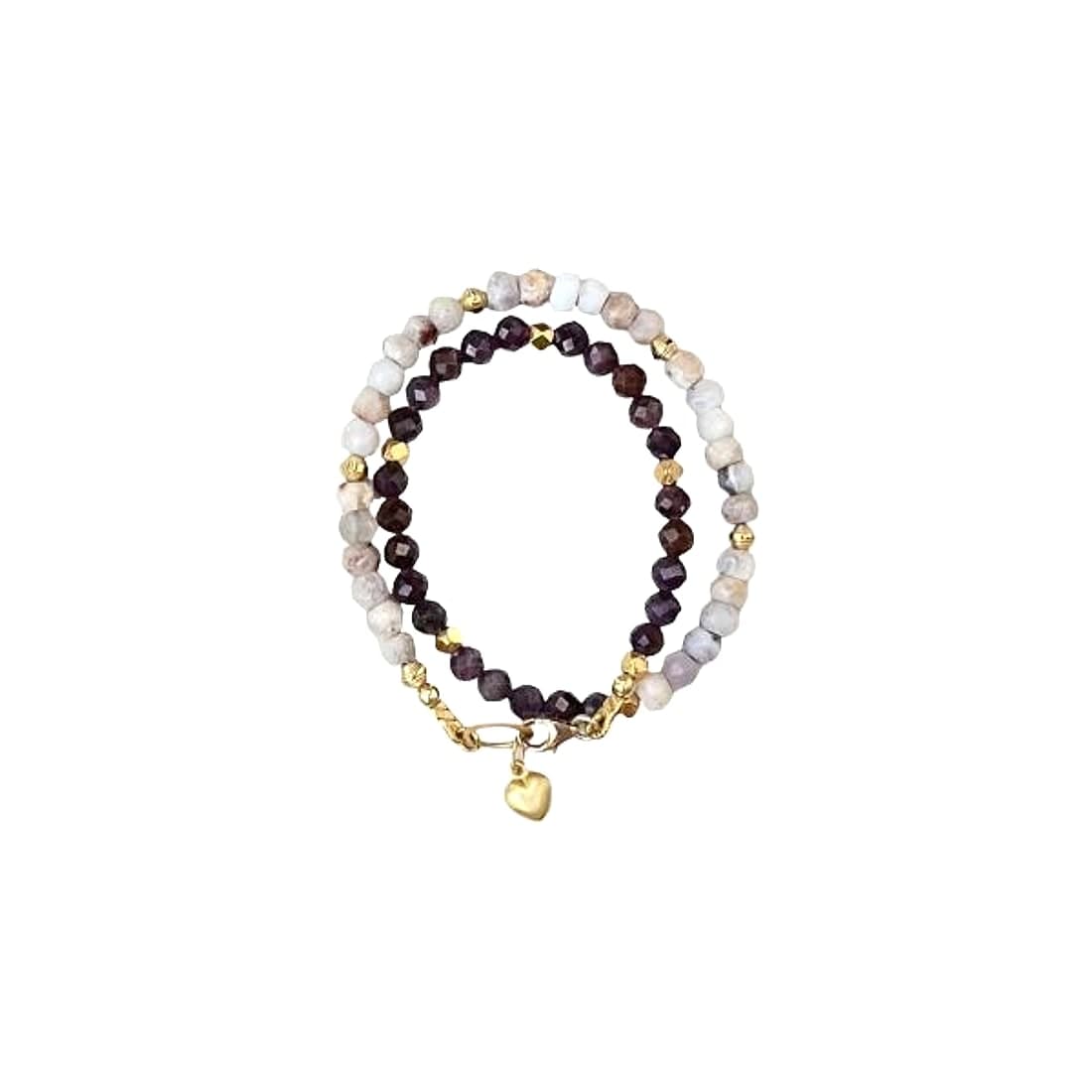 Smashing Purple Ruby & Rare Tiffany Stone Bracelet