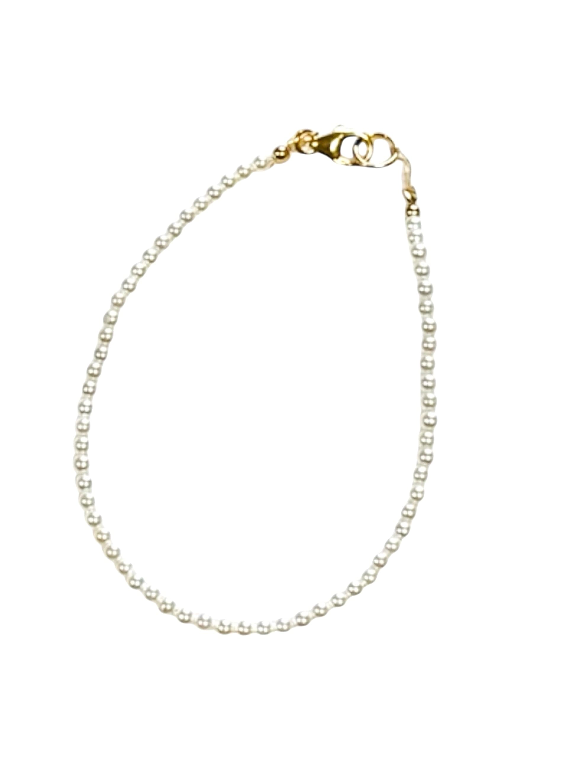 Tiny freshwater pearl bracelet