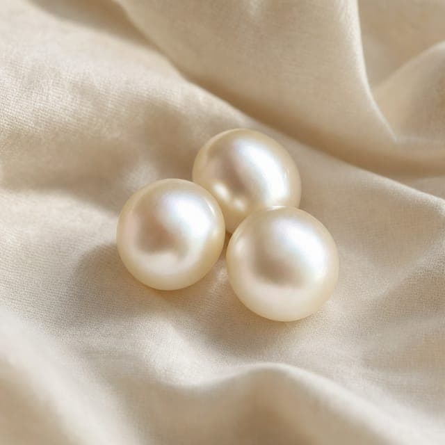A loose pearl stone, unset